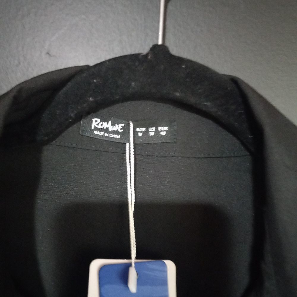 Romwe Smurfs Lightweight Jacket Button - Up - Picture 5 of 7
